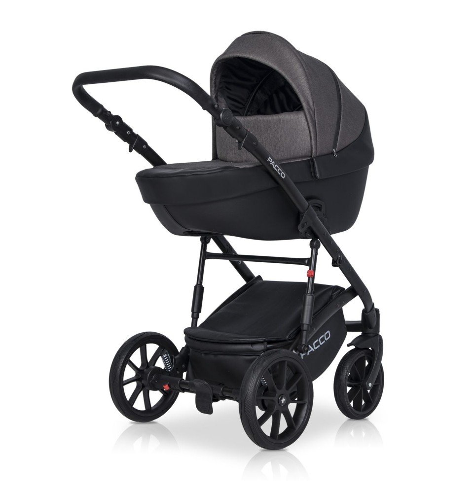 Universalus vežimėlis Riko Basic Pacco 2in1, 04 Carbon