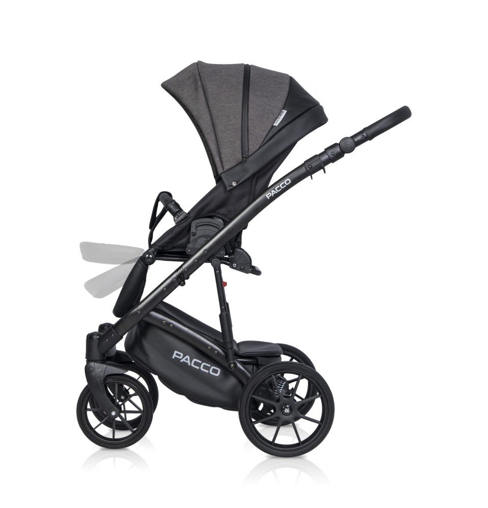 Universalus vežimėlis Riko Basic Pacco 2in1, 04 Carbon