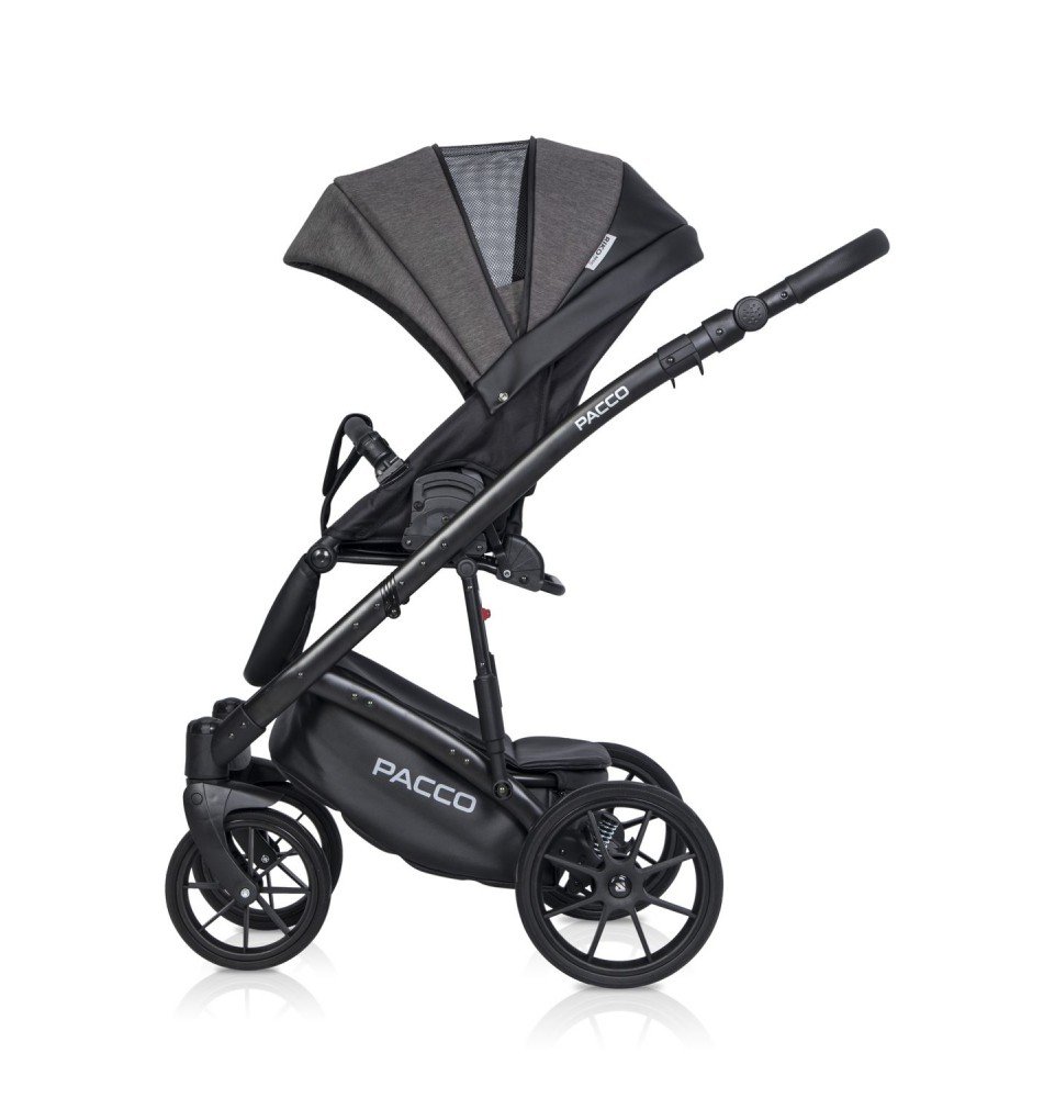 Universalus vežimėlis Riko Basic Pacco 2in1, 04 Carbon