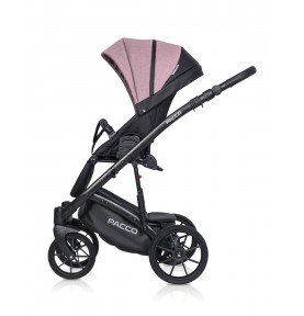 Universalus vežimėlis Riko Basic Pacco 3in1, 02 Pink