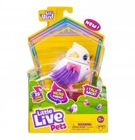 Interaktyvus paukščiukas Little Live Pets White/Purple