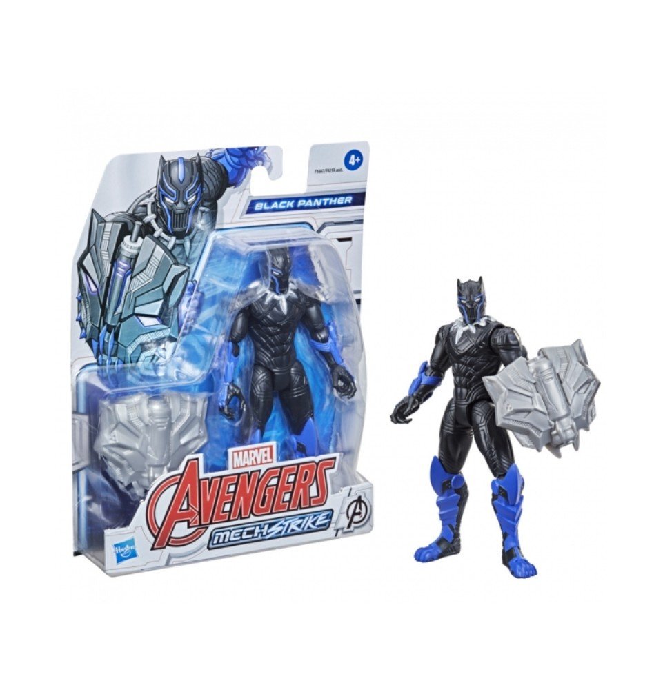 Figūrėlė Hasbro Avengers Mech Strike, Black Panther, 15cm