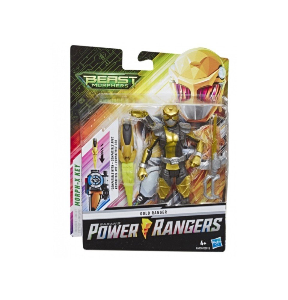 Figūrėlė Power Rangers Gold Ranger ,15 cm