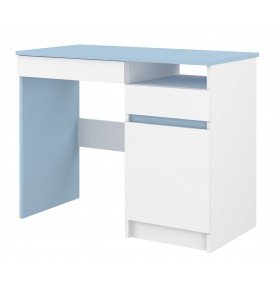 Vaikiškas rašomasis stalas N40 White blue