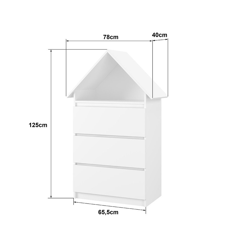 Komoda namelis A3 Sonoma