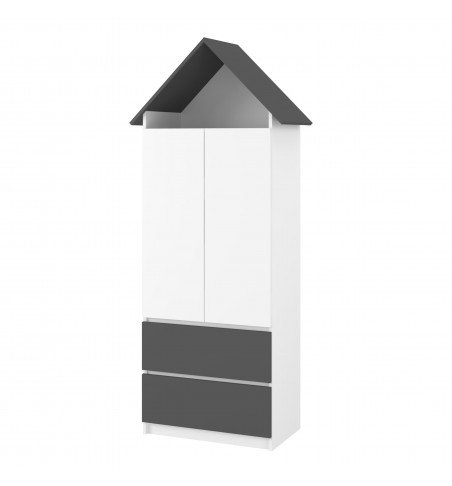Spinta vaikams A9 White Antrachite