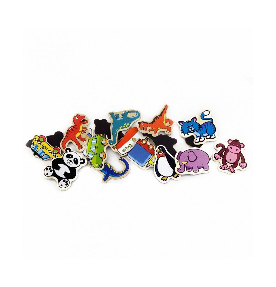Mediniai magnetukai Viga Magnetic Animals