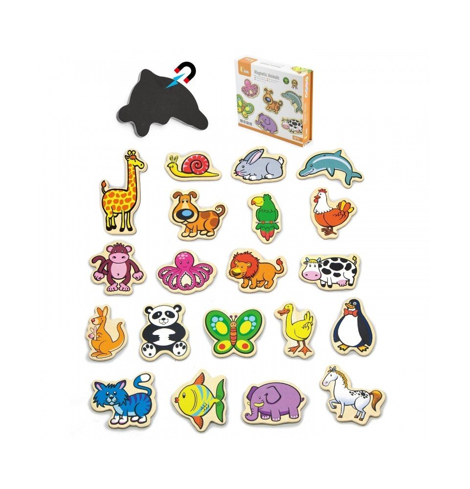 Mediniai magnetukai Viga Magnetic Animals