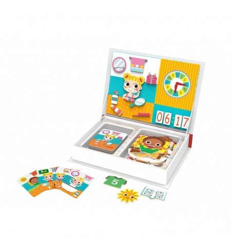 Magnetinė dėžutė puzlė Tooky Toy Puzzle A Wooden Day