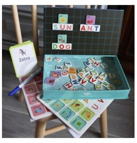 Abėcėlė vaikams Tooky Toy Montessori Alphabet Puzzle