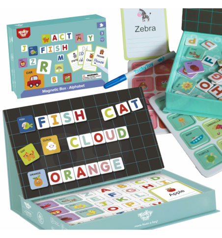 Abėcėlė vaikams Tooky Toy Montessori Alphabet Puzzle