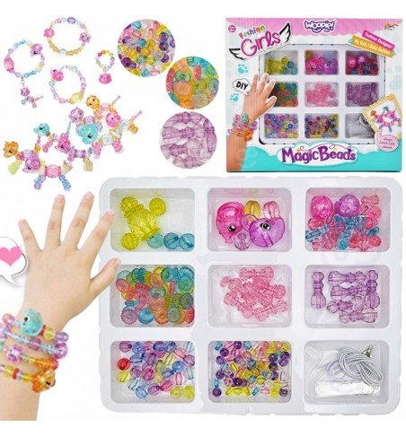 Papuošalų gamybos rinkinys Woopie Art&Fun Magic Beads