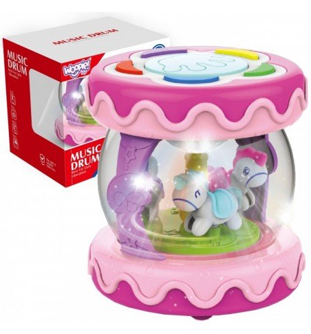 Muzikinė dėžutė Woopie Baby 3in1 Drum Music Box