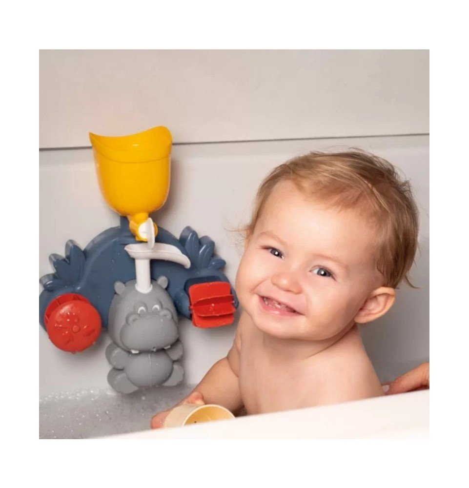 Vonios žaislas Smoby Little Baby Motor Bathing Toy Hippo