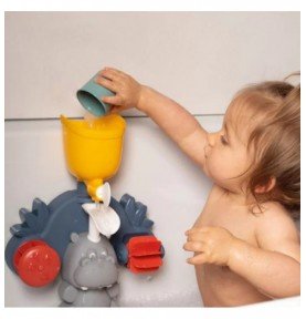 Vonios žaislas Smoby Little Baby Motor Bathing Toy Hippo