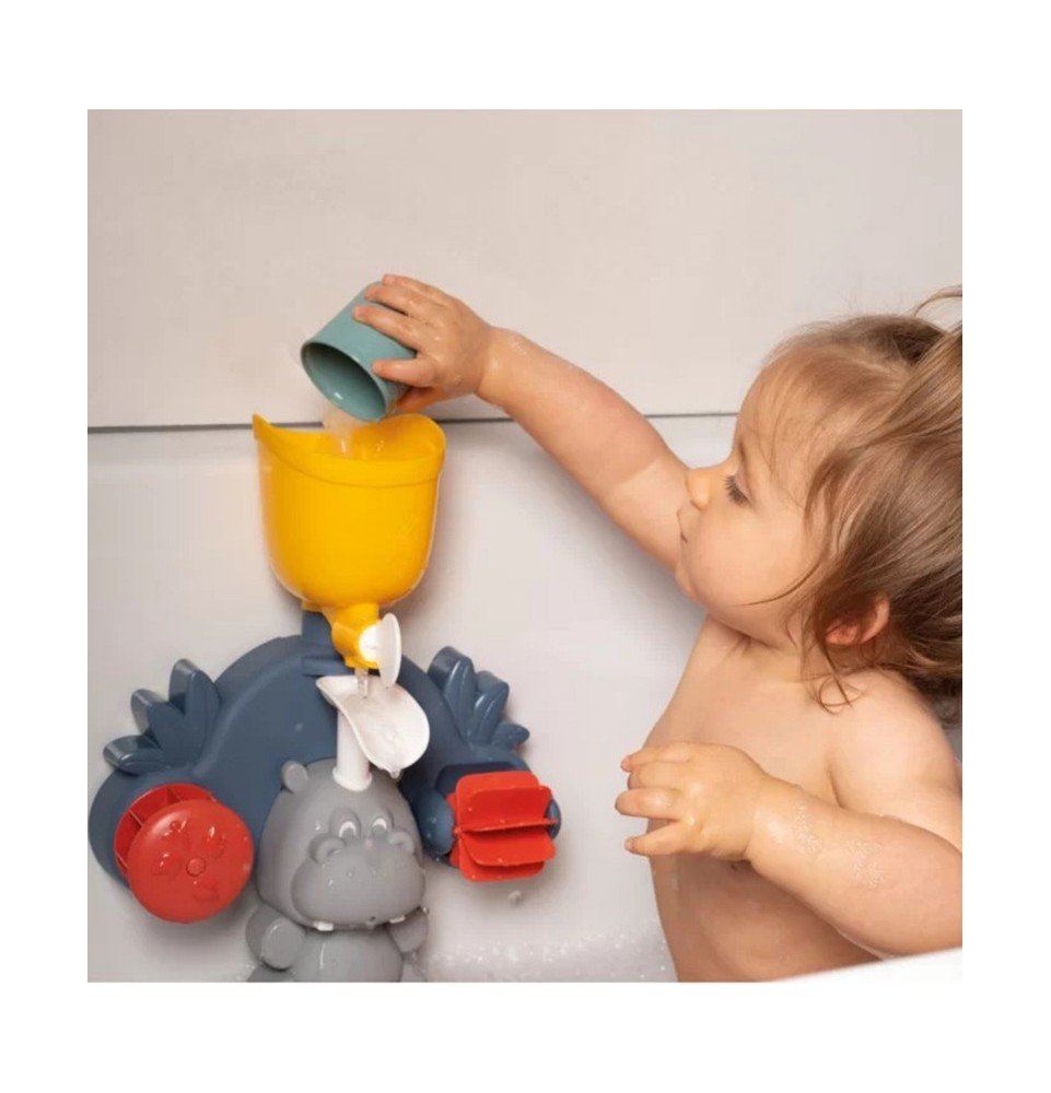 Vonios žaislas Smoby Little Baby Motor Bathing Toy Hippo