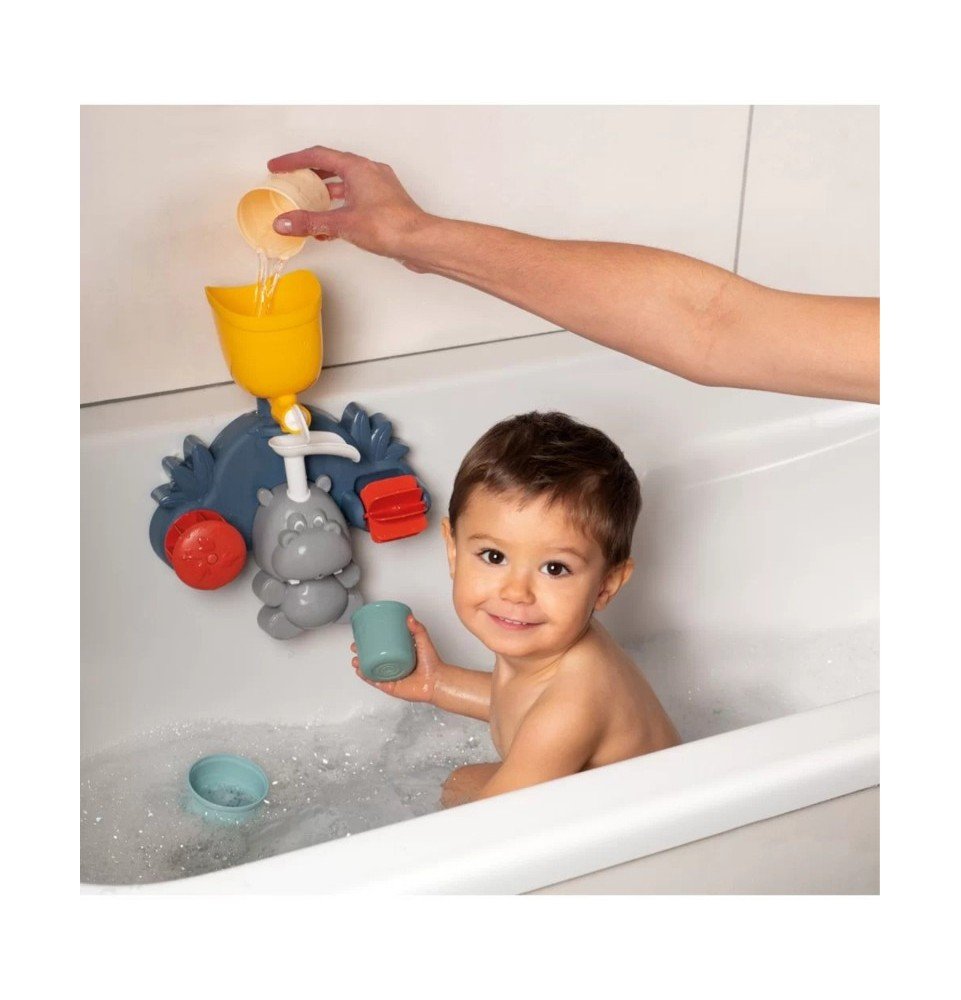 Vonios žaislas Smoby Little Baby Motor Bathing Toy Hippo