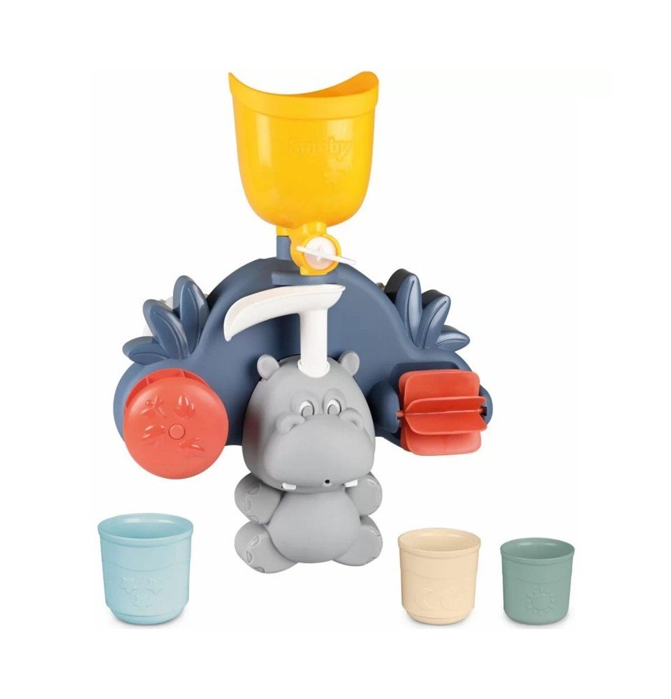 Vonios žaislas Smoby Little Baby Motor Bathing Toy Hippo