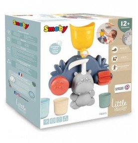 Vonios žaislas Smoby Little Baby Motor Bathing Toy Hippo