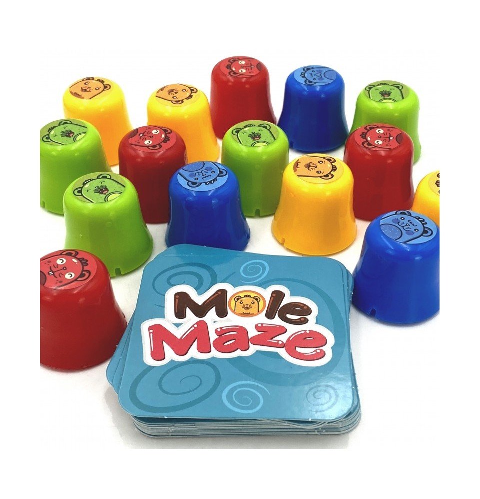 Mokomasis žaidimas Woopie Mole Maze 2in1