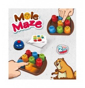 Mokomasis žaidimas Woopie Mole Maze 2in1