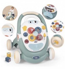 Interaktyvus stumdukas Smoby Little walker 3in1