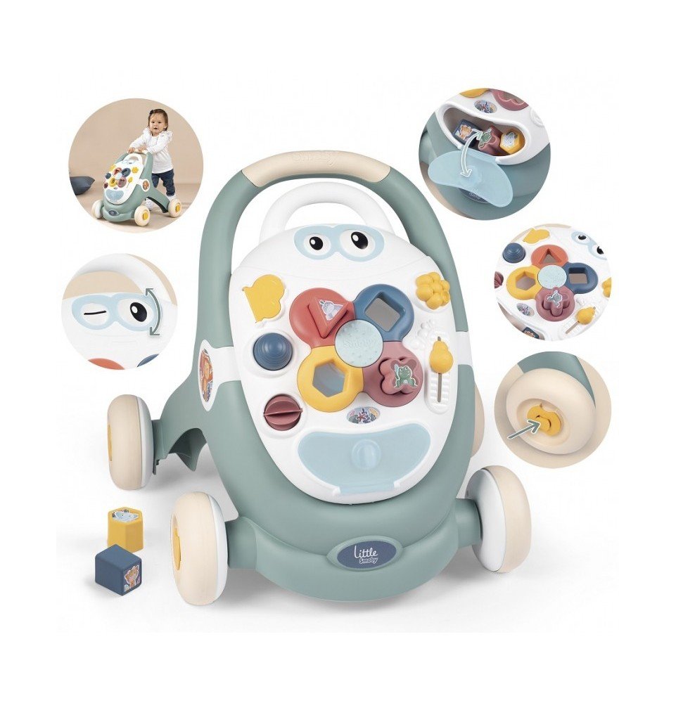 Interaktyvus stumdukas Smoby Little walker 3in1