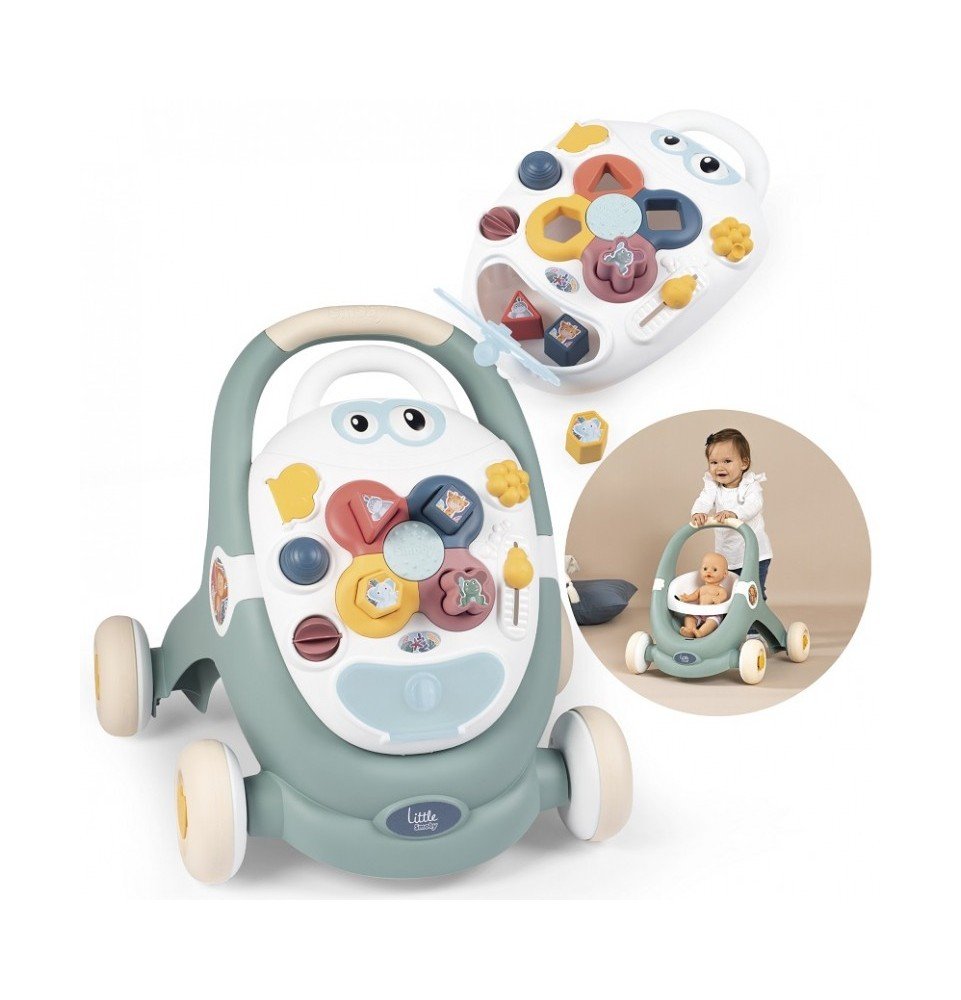 Interaktyvus stumdukas Smoby Little walker 3in1