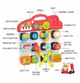 Lavinamasis žaislas Woopie Baby Musical Box Board