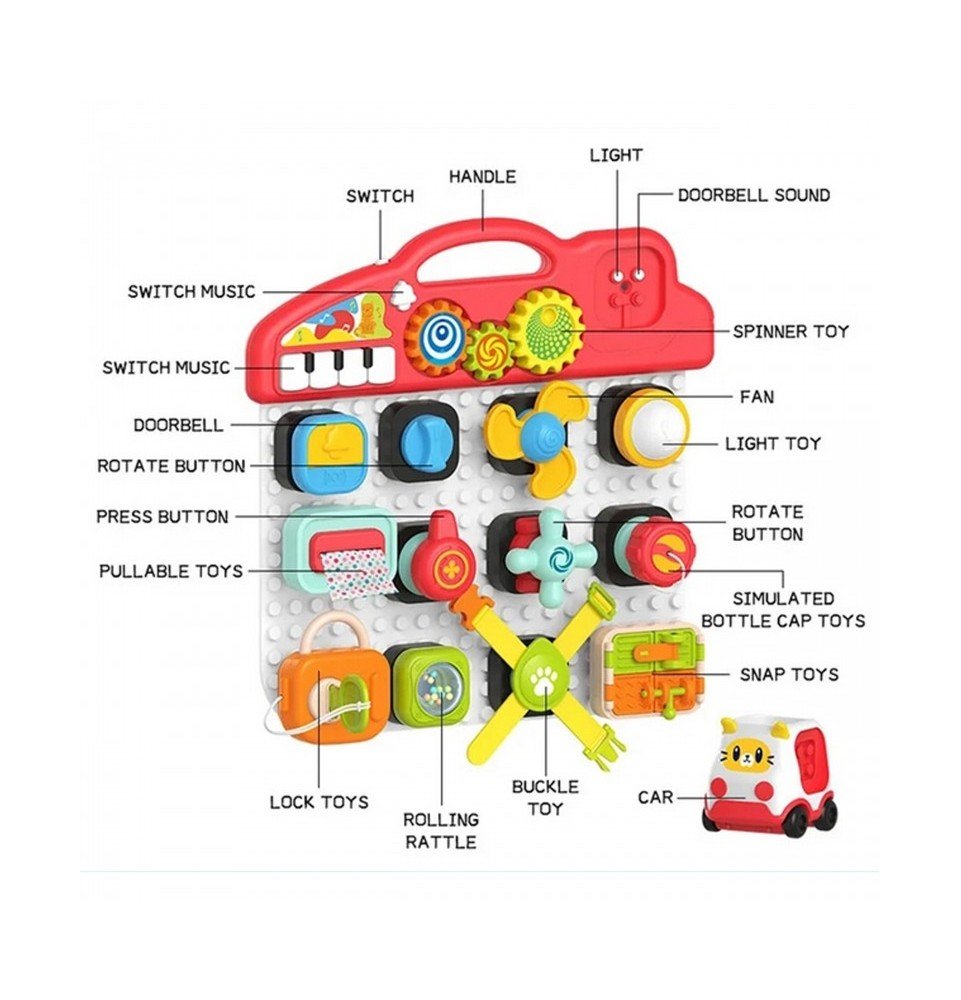 Lavinamasis žaislas Woopie Baby Musical Box Board