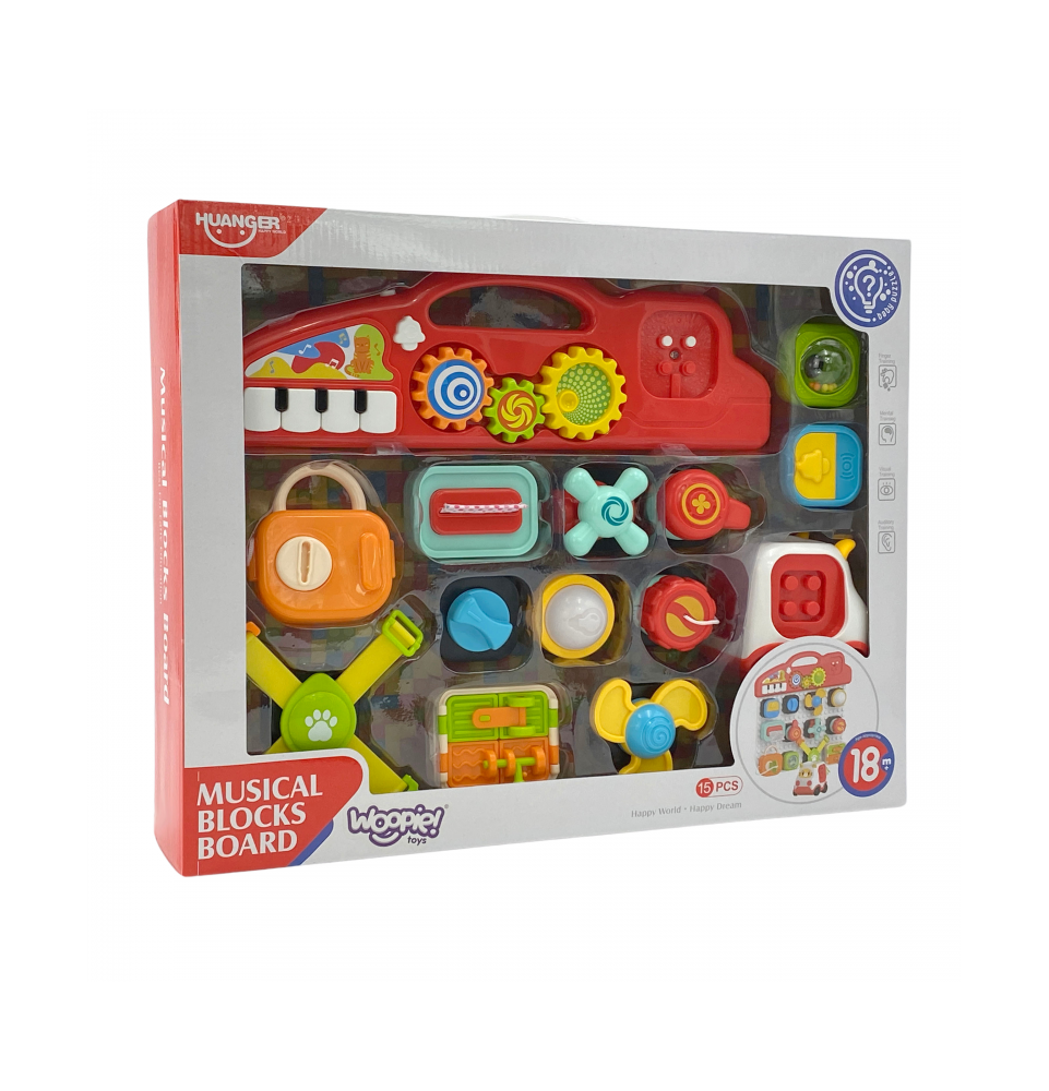 Lavinamasis žaislas Woopie Baby Musical Box Board