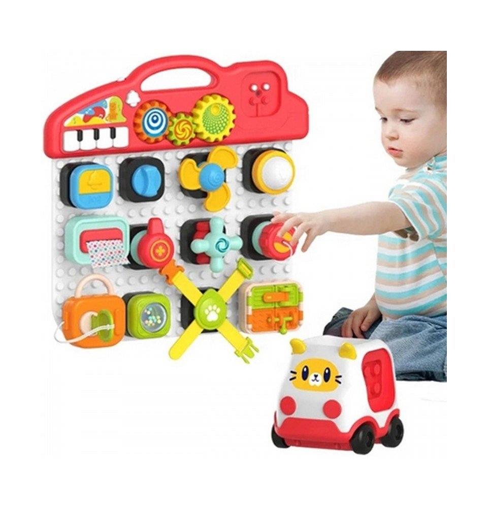 Lavinamasis žaislas Woopie Baby Musical Box Board Lavinamasis žaislas Woopie Baby Musical Box Board
