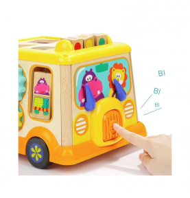 Lavinamasis žaislas Top Bright Mokyklinis autobusiukas