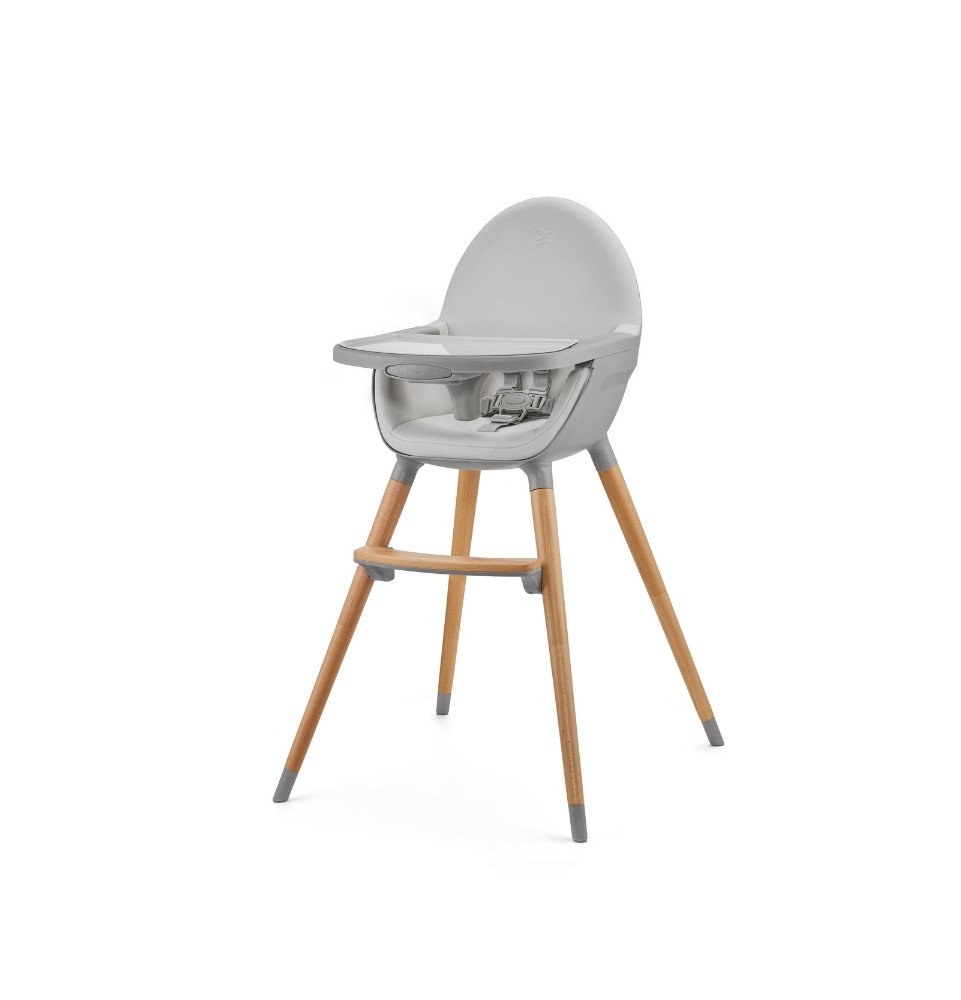 Maitinimo kėdutė Kinderkraft Fini2 2in1, grey