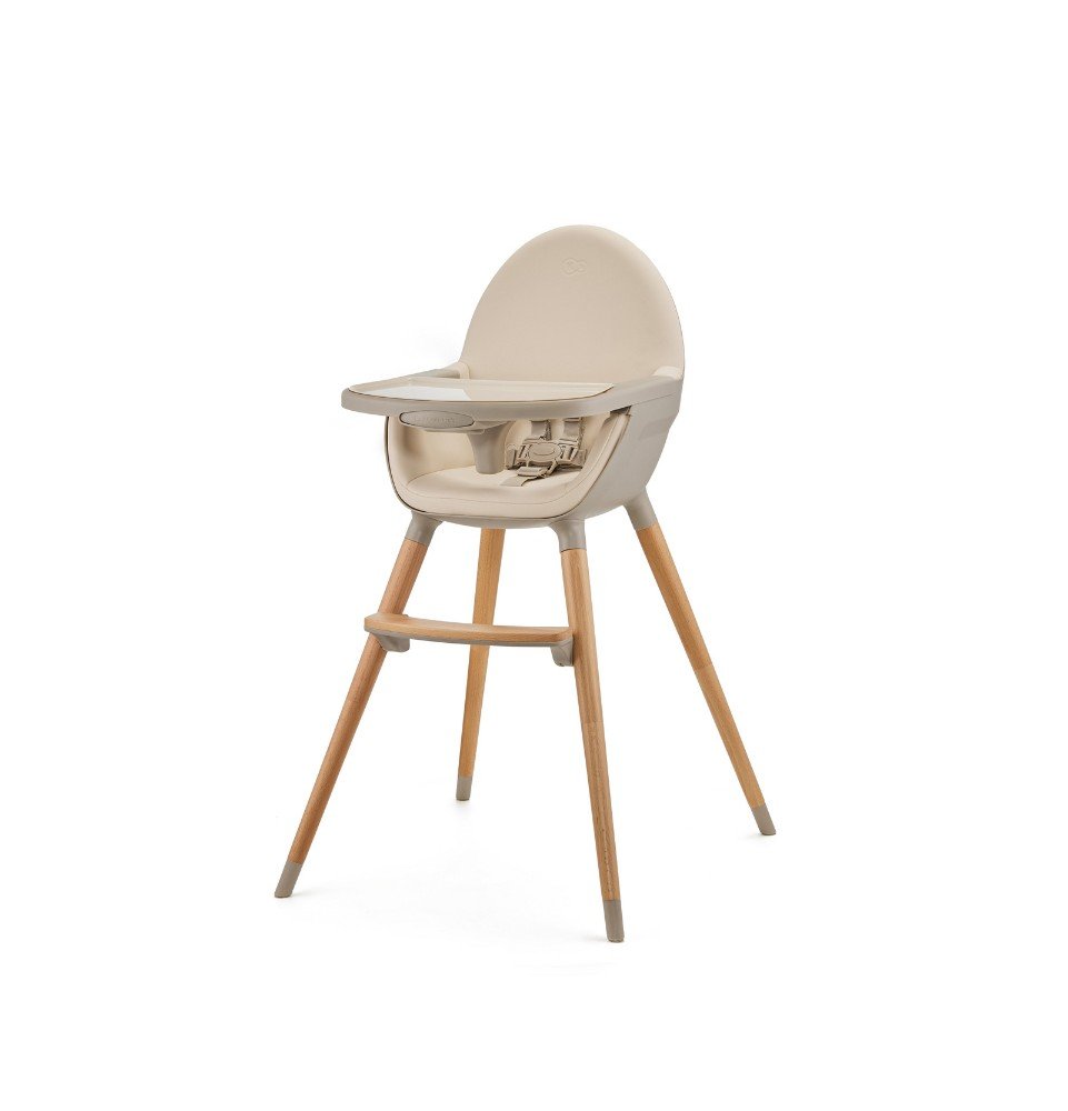 Maitinimo kėdutė Kinderkraft Fini2 2in1, beige