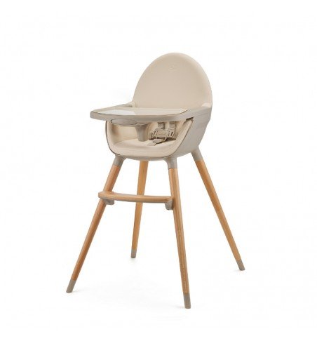 Maitinimo kėdutė Kinderkraft Fini2 2in1, beige