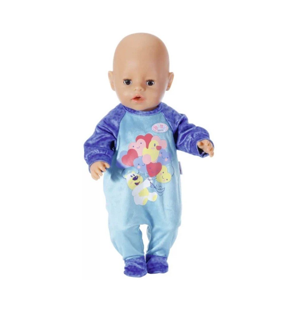 Baby Born lėlytės šliaužtinukas, Blue, 43cm