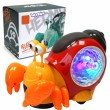 Žaislinis ropojantis krabas su garso ir šviesos efektais Woopie