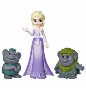 Ledo šalies lėlytė su draugais Frozen II, Elsa and Trolls