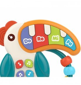 Muzikinis žaislas fortepijonas Woopie Baby Teether Pelikan