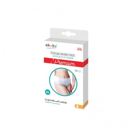 Vienkartinės kelnaitės po gimdymo Akuku Premium A0552, XL dydis